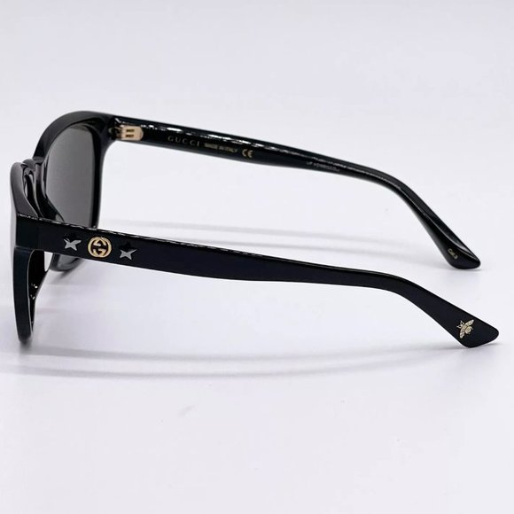 Sale! New Gucci Women\'s 56mm Black Cat Eye Sunglasses! main image 4
